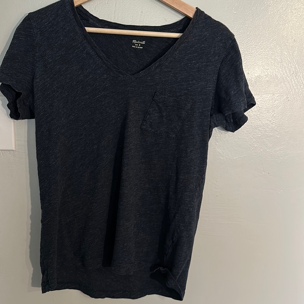 Madewell V Neck Tee